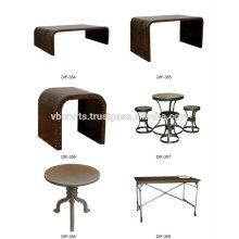 Muebles industriales de la vendimia